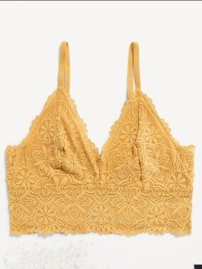 NWOT‎ Old Navy Lace Longline Bralette Size 2X